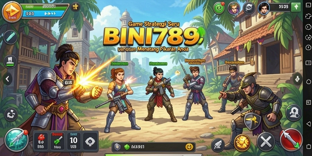 Tampilan gameplay strategis yang menarik di BNI789.