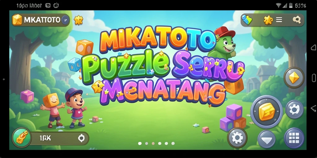 Tampilan gameplay MIKATOTO yang menewaskan teka-teki seru.