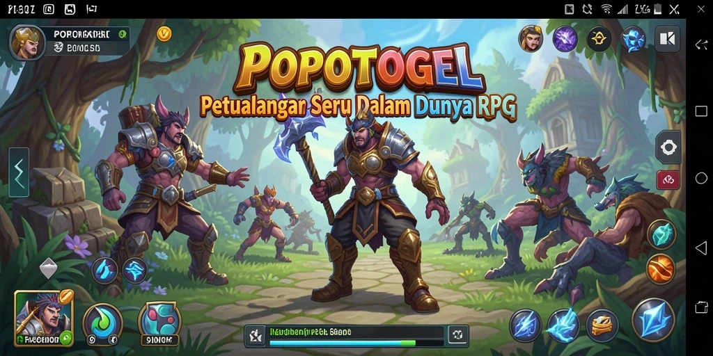 Gameplay mendebarkan di dunia fantasi POPOTOGEL.