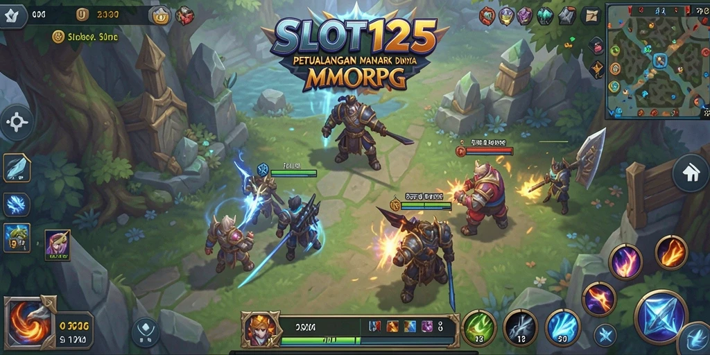 Menampilkan gameplay menarik di dunia MMORPG SLOT123.