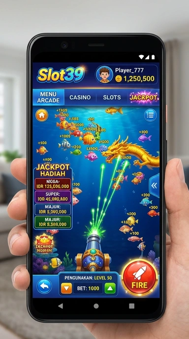 Pengguna menikmati pengalaman mengunduh yang aman di slot39.